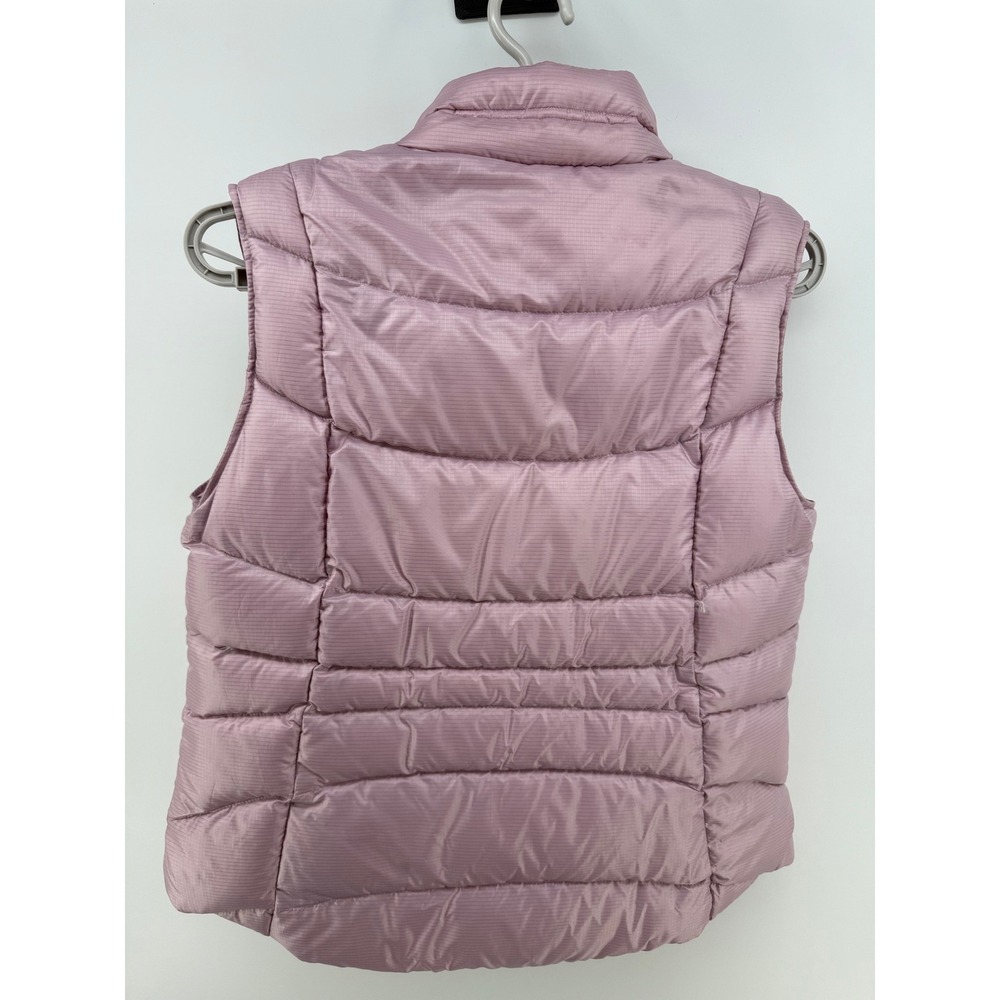 Eddie Bauer Premium Goose Down Vest Women's Medium Puffer Lightweight Pink - Picture 2 of 7
